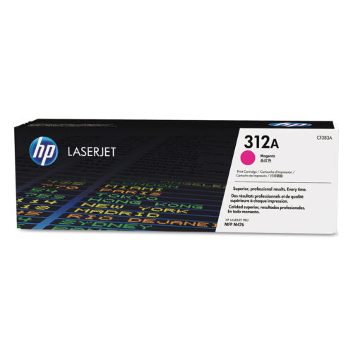 HP Inc. HP 312A (CF383A) Magenta Original LaserJet Toner Cartridge