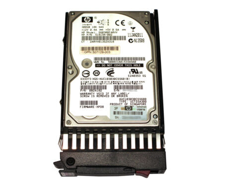 HP 300GB 10K 2.5 6G SAS DRIVE 507127-B21 507284-001 ST9300603SS