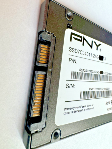 Lot of 20! PNY SSD7CL4311 240 GB 2.5 in SATA III Solid State Drives – NIB