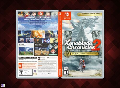 Xenoblade Chronicles 2 COVER ART: Torna The Golden Country for Nintendo Switch