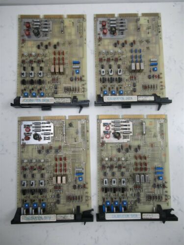 Lot of 4 Honeywell 30734772-1 Auxiliary Alarm With Relay Circuit Boards PLC