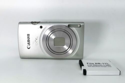 “Exce+++” Canon PowerShot IXY 200 20MP Compact Digital Camera – Silver