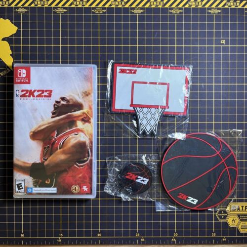 NBA 2K23 Michael Jordan Edition Nintendo Switch  W/Bonus Asia English NEW RARE