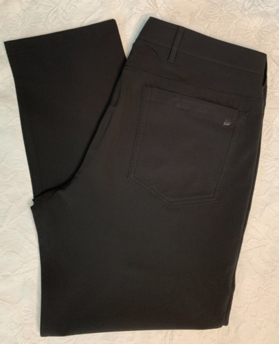 Public Rec Workday Pants 38 Straight Fit Tech Stretch Commuter Inseam 28 Black