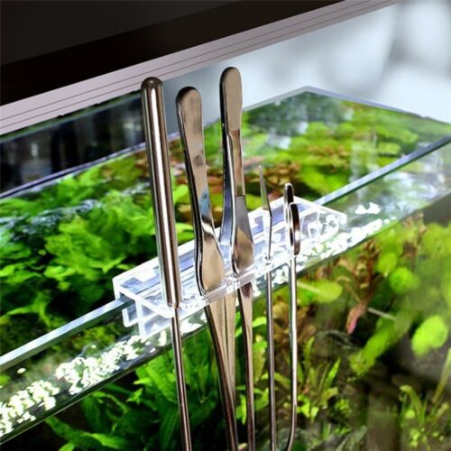 Aquarium Maintenance Tools Tweezers Scissor Storage Holder Tool Rack Fish Tank