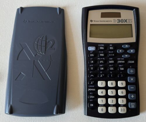 Texas Instruments Ti-30x IIS Scientific Calculator LCD Ti30xiis 2lines Tested