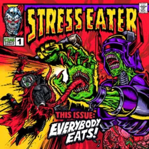 STRESS EATER EVERYBODY EATS CLEAR RED COLOR VINYL NEW SEALED RSD 2024 KOOL KEITH