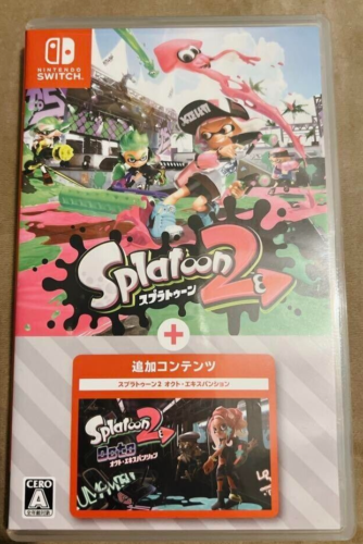 Splatoon 2 + Octo Expansion from Japan Nintendo Switch Video Game Used