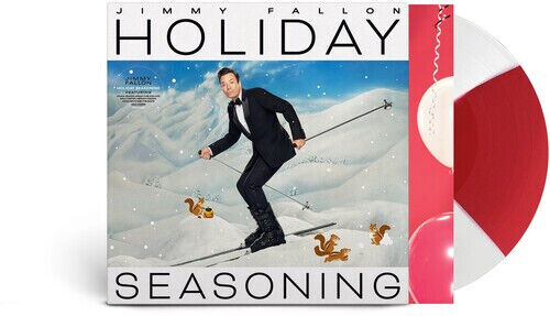 Jimmy Fallon – Holiday Seasoning – Peppermint Swirl LP Vinyl Record 12″ – NEW