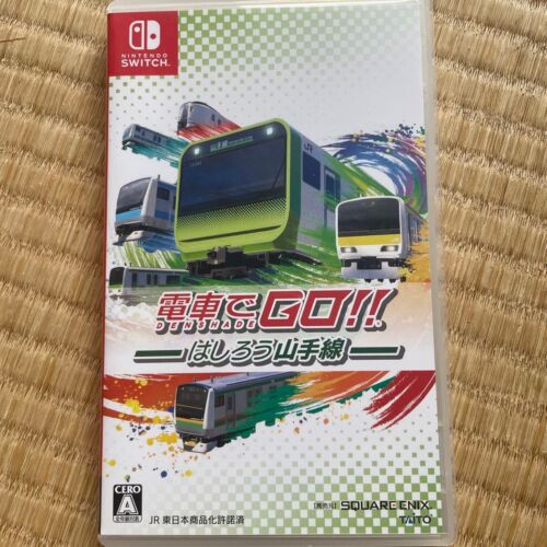 Densha de GO!! Hashirou Yamanote Sen Nintendo Switch SW Square Enix w/Case JP 78