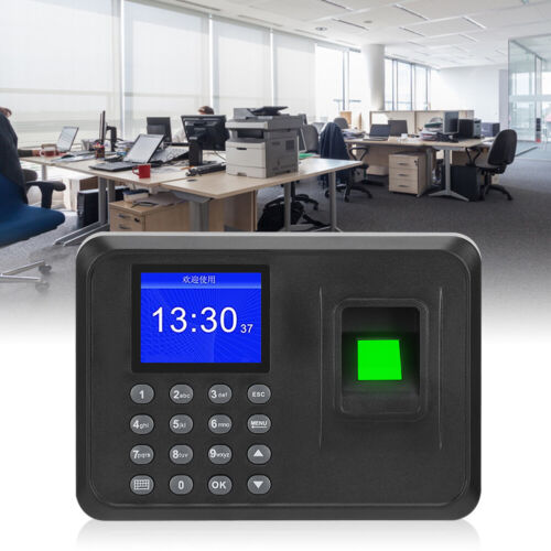 Fingerprint Attendance Machine Office Employee Time Clock Biometric Checking-in