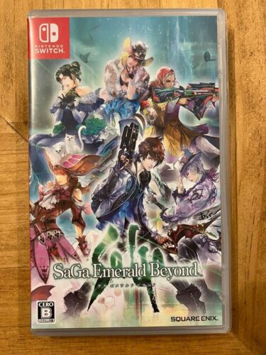 SaGa Emerald Beyond Nintendo Switch SW Square Enix RPG HAC-P-BCUJA w/Case JP 47