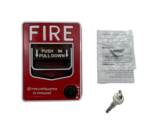 Fire-Lite BG-12LX Dual-Action Pull Station – Same Day Shipping (SEALED)