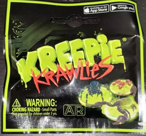 Kreepie Krawlies NOS Augmented Reality Prank Spider Roach Kids Light Bugs KREEPY