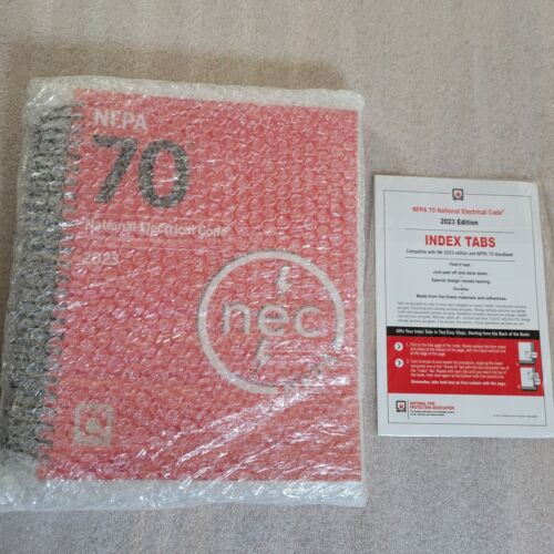 NFPA 70 National Electrical Code 2023 Edition, Spiral + INDEX TABS