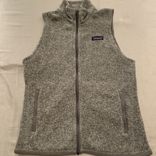 Patagonia Better Sweater Vest Womens Small Gray #25886 Sales Force New NWOT