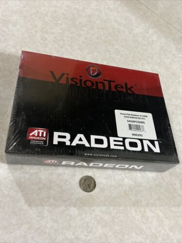 VisionTek ATI Radeon HD3450, 512MB, DMS-59 + 2xDVI-I Connector PCI Graphics Card