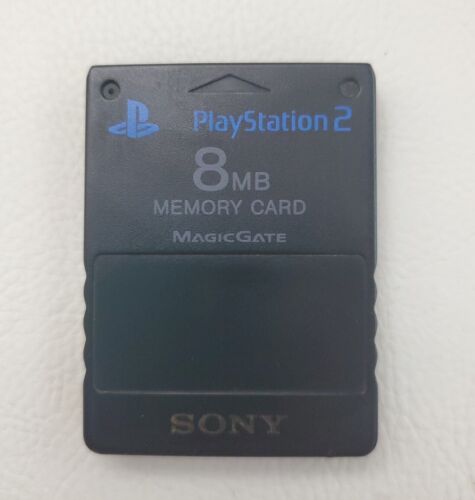 Sony Playstation 2 PS2 Official OEM MagicGate 8mb Memory Card Genuine SCPH-10020