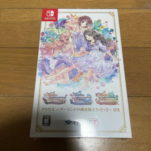 Atelier Alchemist Of Arland 1 2 3 DX Nintendo Switch Limited Design NEW