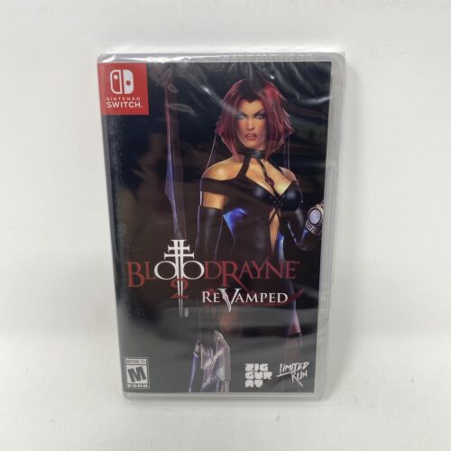 BLOODRAYNE 2 REVAMPED LRG Nintendo Switch Brand New Factory Sealed Limited Run