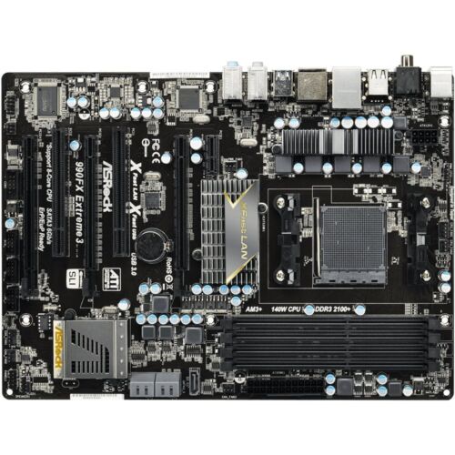 ASROCK 990FX Extreme3 Motherboards AMD 990FX DDR3 Socket AM3/AM3+ ATX