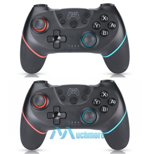 2X Ergonomic Wireless Bluetooth Gamepad Controller for Nintendo Switch Consoles