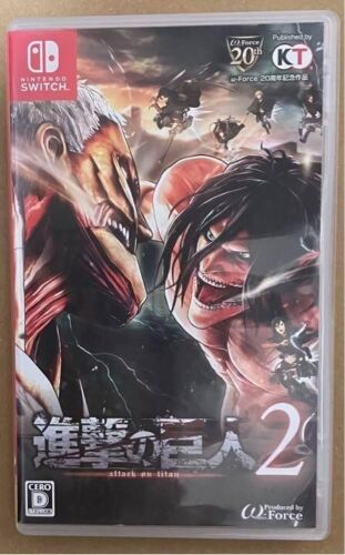 Y70 UGX Nintendo switch Attack on Titan 2 Japan used