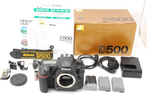 [ Near MINT in Box ] Nikon D500 20.9MP Digital SLR DSLR Camera Body From JAPAN