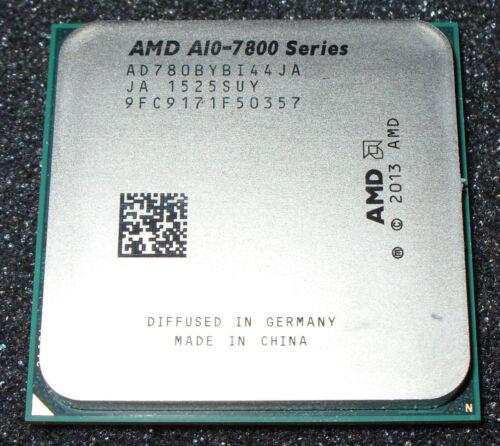 AMD 3.5 GHZ MODEL A10-7800B QUAD CORE PROCESSOR, AD780BYBI44JA, FM2+, US SELLER