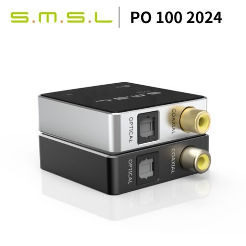 SMSL PO100 2024 USB Digital Interface XMOS XU316 DSD DoP64 OPT/COAX Output