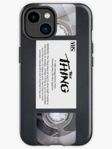 NEW! VHS – The Thing iPhone Samsung Tough Case