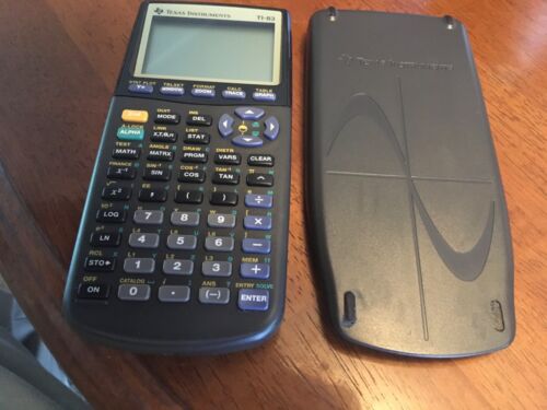 Texas instruments TI 83 pre-algebra physics, business and financing graphing