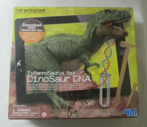 AR Wonder Dinosaur DNA Tyrannosaurus RX Augmented Reality Kit Sealed Box