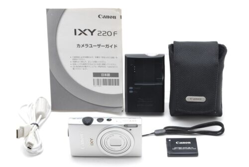 【MINT-】Canon IXY 220F 16.1MP Digital Camera Silver From JAPAN