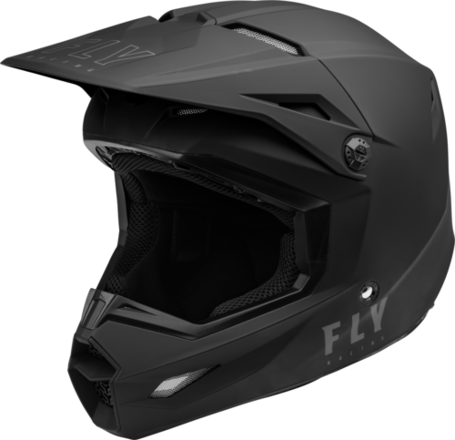 Fly Racing Kinetic Solid Helmet, Size Medium, Matte Black