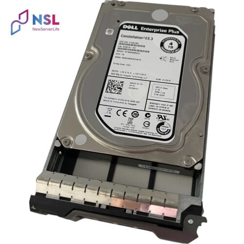 4TB HDD SAS 3.5” HPE 7.2K 12Gbps ST4000NM0025 DRMYH 0DRMYH