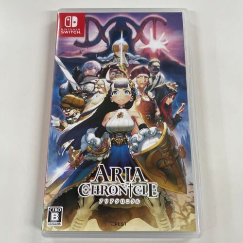 Nintendo Switch ARIA CHRONICLE CREST English support Japan Import