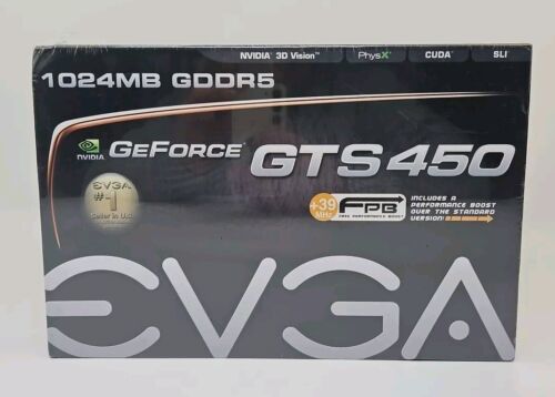 EVGA Nvidia Geforce GTS 450 1024MB GDDR5 – Brand New