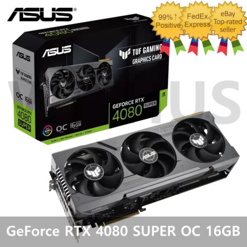 ASUS TUF Gaming GeForce RTX 4080 SUPER OC D6X 16GB Gaming Graphics Card