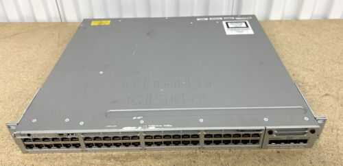 Cisco WS-C3850-48T-S, Catalyst Switch Router W/C3850-NM-2-10G Network  Module