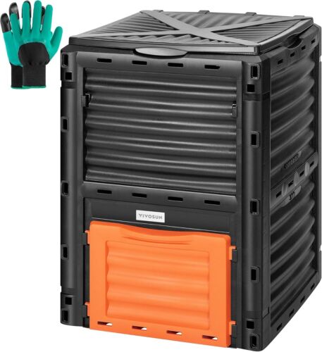 VIVOSUN Compost Bin 80Gal 300L Outdoor Composter W/ Large Capacity