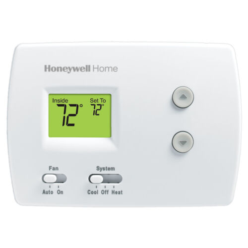 Honeywell Home TH3110D1008 PRO Non-Programmable Digital – Premier White