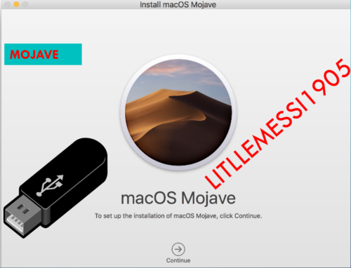 Mac OS Mojave 10.14 Bootable USB Flash Drive