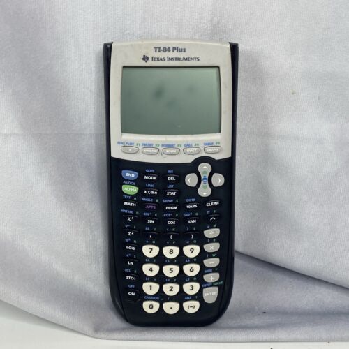 Texas Instruments TI-84 Plus Graphing Calculator 2004 Black TESTED WORKS