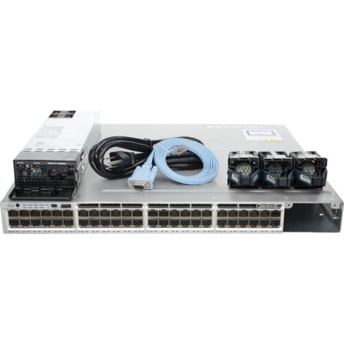 Cisco Catalyst WS-C3850-48U-S 48P 1GbE 800W UPoE Switch