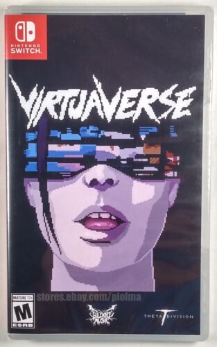 VirtuaVerse Brand New NINTENDO SWITCH Game ESRB Release Limited Run