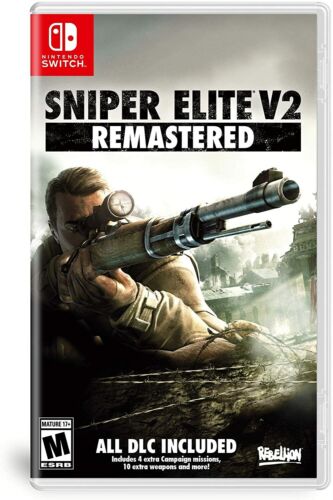 Sniper Elite V2 Remastered Nintendo Switch Brand New Sealed