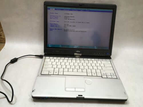 Fujitsu Lifebook T901 Core i5 2520M No Ram No HDD No OS Boots to BIOS- FT