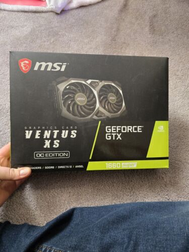 MSI NVIDIA GeForce GTX 1660 Super VENTUS XS OC 6GB GDRR6 Graphics Card (GTX 1660