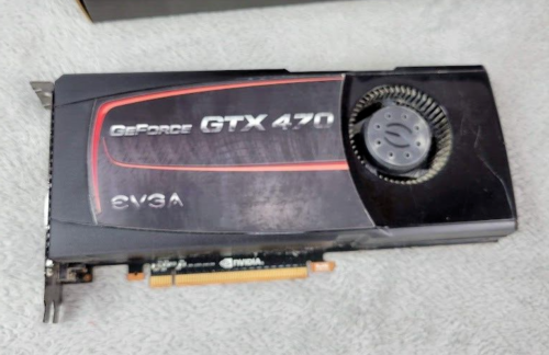 EVGA GeForce GTX 470 (Fermi) 1280MB GDDR5 PCI Express 2.0 x16 SLI Support Card